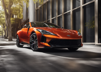 Security footage captures a bicycle crashing into a curb, bursting into flames, narrowly missing children at a suburban intersection.